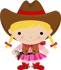 Cowgirl Clipart - Cowboy Cowgirl Clipart Png
