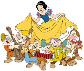 Seven Dwarfs Png Transparent - Snow White And Seven Dwarfs Cartoon