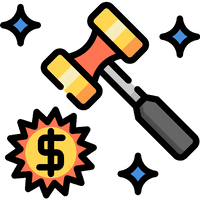 Auction Free Clipart HD - Free PNG