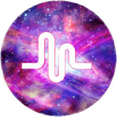 Musical Ly - Galaxy Musically Logo Png