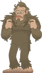 Bigfoot - Jersey Devil Poptropica Cryptids Island Png