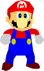 Mario 64 - Cartoon Png