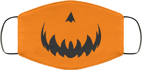 Halloween Pumpkin Face Mask - Pumkin Masks Png