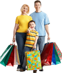 Family Shopping Png Transparent Images - Family Shopping