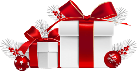 Christmas Presents Clipart Free Png Present Transparent Background