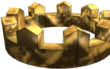 Golden Crown - Golden Crown Roblox Png