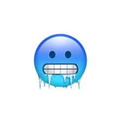 Emoji Sticker - Emoji Frio Png