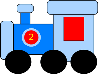 Train Clip Art Dromgcp Top - Clipartix Train For Kids Clipart Png