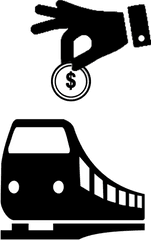 Filesubsidize Public Transportation Means Iconpng - Transparent Train Clip Art