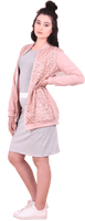 Pink Jacket Girl Free Clipart HD - Free PNG