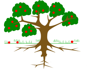 Family Tree Clipart Png People Heart Fruit