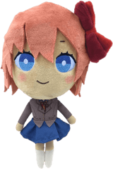 Doki Literature Club Sayori Plush - Doki Doki Literature Club Sayori Plush Png