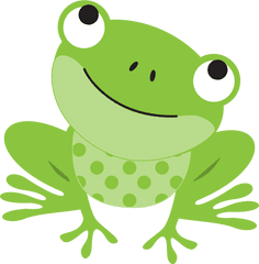 Frog Banner Royalty Free Png Files - Transparent Background Frog Clip Art