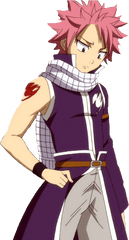 Natsu Dragneel - Anime Character Full Body Anime Png