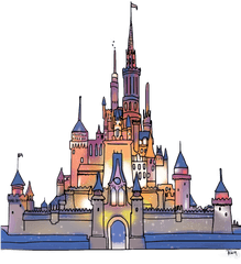 Sleeping Beauty Castle Magic Kingdom Cinderella - Disney Castle Transparent Background Png