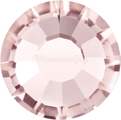 Czech Preciosa Flatback Rhinestones Vintage Rose Rhinestone Guy - Adhesive Png