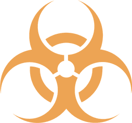 Biohazard Emoji Clipart - Biohazard Symbol Png