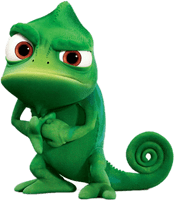 Chameleons Vertebrate Pascal Maximus Green Rapunzel - Free PNG