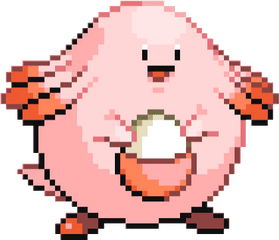 Pokemon Gif Chansey PokÃ©mon Sprite - Transparent Pokemons Gif Png