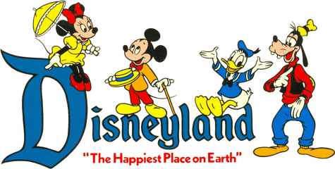 Disneyland Logos Clipart - Disneyland Happiest Place On Earth Png