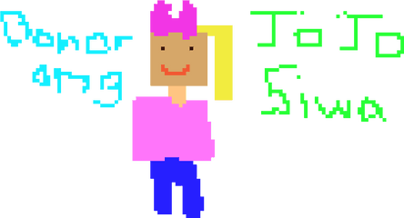 Jojo Siwa Pixel Art Maker - Fictional Character Png