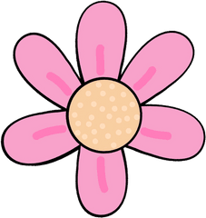 Flower Art Drawing Vsco Artsy Tumblr Nature - Vsco Pink Flower Transparent Background Png