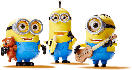 Minion Toys - Colorful Minions Png