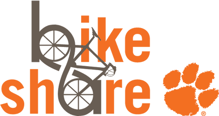 Clemson Bike Share - Bike Sharing Logo Png