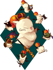 Moogle Mog Good King Lord Of - King Moogle Png