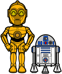 Hd 3044 Star Wars C - Star Wars C3po Cartoon Png