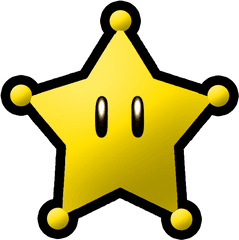 Library Of Super Mario Star Eyes Banner - Super Mario Star Power Png