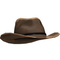 Brown Hat Cowboy Free Transparent Image HD - Free PNG