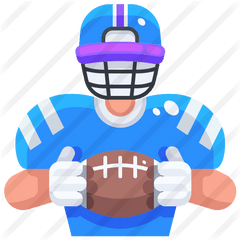 American Football Player - American Football Player Icon Png