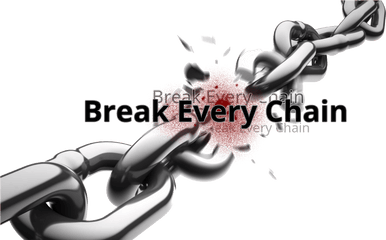 Break Every Chain Broken - Transparent Breaking Chains Png