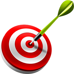 Bullseye Target Transparent Png - Target Dart Png