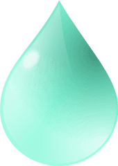 Water Droplets Png - Cartoon Water Drop Outline