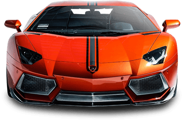 Lamborghini Car Front Transparent Png - Lamborghini Front View Png