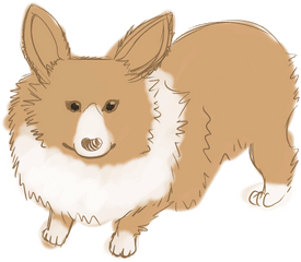 Corgi Clipart Cute Transparent Free - Dancing Corgi Gif Transparent Png