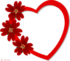 Heart Frame Png Background Image - Love Beautiful Photo Frame Design