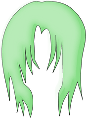 Download Anime Hair Png - Portable Network Graphics