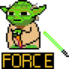 Download Yoda Starwars Project - Yoda Perler Pattern Full Free Yoda Cross Stitch Pattern Png
