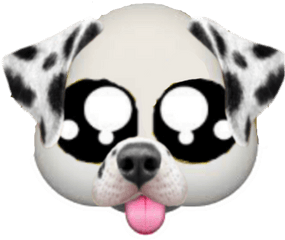 Download Emoji Dog Image - Filtros De Snapchat Png Full Transparent Dog Snapchat Filter