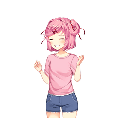 Ddlc Natsuki Sprites Hd Png Download - Natsuki Ddlc