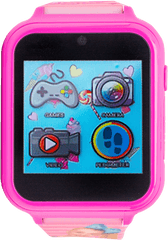 Official Jojo Siwa Kidu0027s Touch - Screen Smart Watch Joj4128 Watch Strap Png