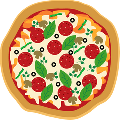 Download Tartarugas Ninjas Pizza Png - Pizza Clipart Png