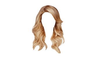 Hair Blonde PNG Image High Quality