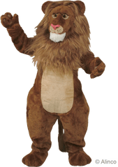 Wally Lion Mascot Costume - Teddy Bear Png