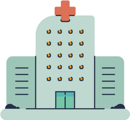 Hospital Building Medical Healthcare Real Estate Free - Vertical Png