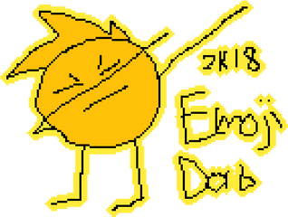 Pixilart - False Emoji Dab 2k17 By Anonymous Happy Png