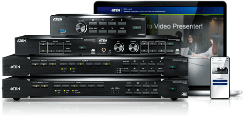 Aten Video Presentation Switches Vp Series Belgium - Aten Presentation Switcher Png